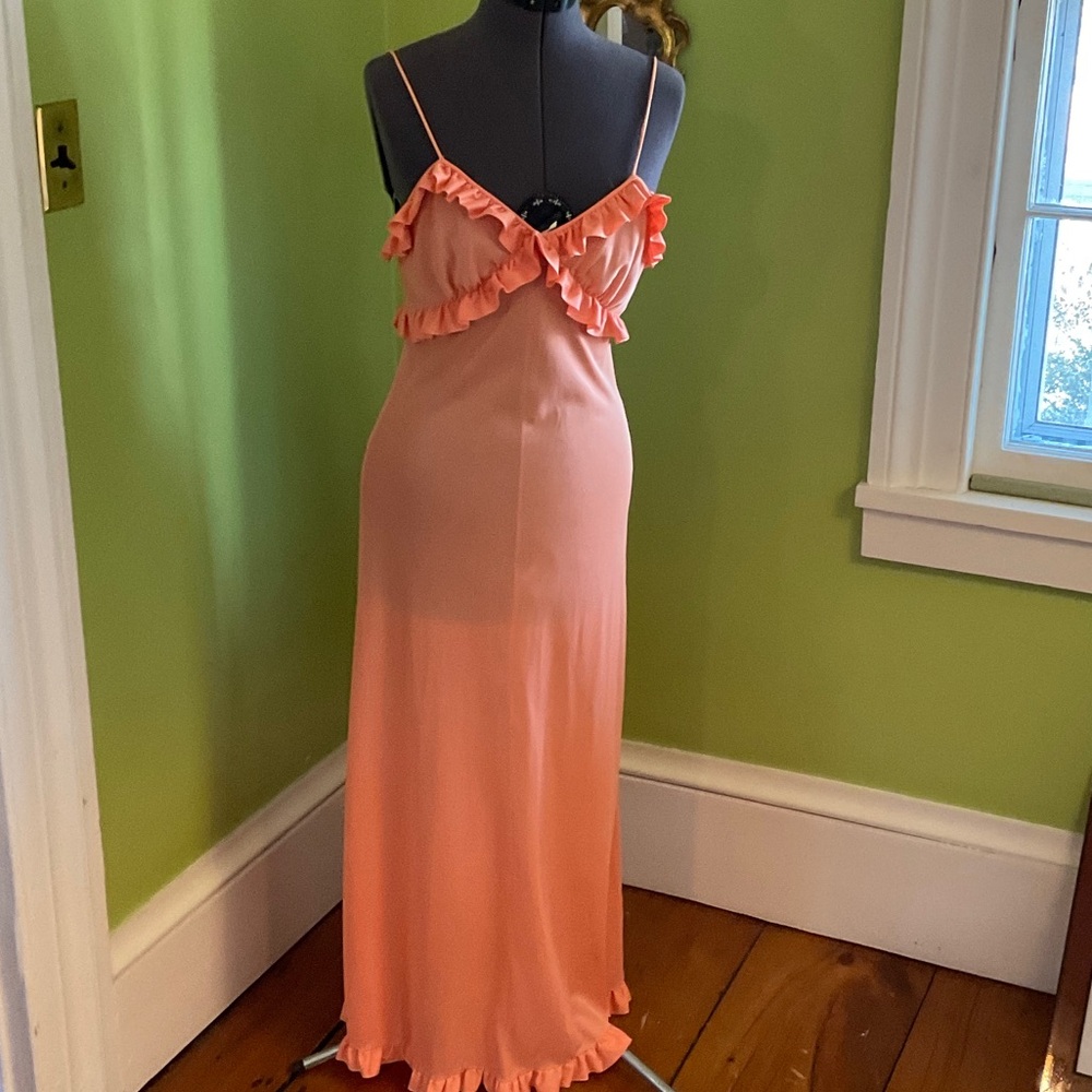 Donald Brooks vintage 70s maxi